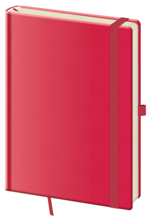Zápisník Print Pop L linajkový Raspberry