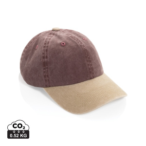 Dvojfarebná šiltovka BEAU AWARE™ Washed, 6 panelov, 270 g/m²