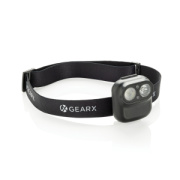 Gear X RCS čelová lampa z rec. plastu s pohybovým senzorom - GearX