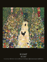 Nástenný kalendár Gustav Klimt 2027