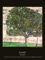 Nástenný kalendár Gustav Klimt 2027