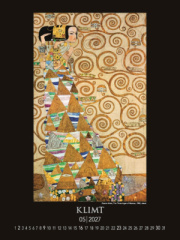 Nástenný kalendár Gustav Klimt 2027