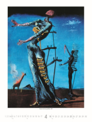 Nástenný kalendár Salvador Dalí 2027