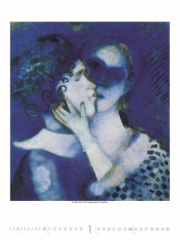 Nástenný kalendár Marc Chagall 2027