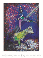 Nástenný kalendár Marc Chagall 2027