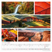 Nástenný kalendár Colours of nature 2027