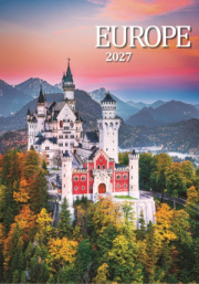 Nástenný kalendár Europe 2027