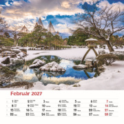 Nástenný kalendár Záhrady štvorec 2027