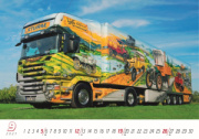 Nástenný kalendár Trucks 2027