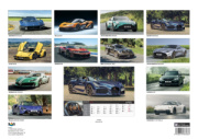 Nástenný kalendár Fast cars 2027