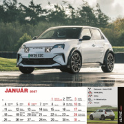 Nástenný kalendár Sports cars 2027