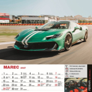 Nástenný kalendár Sports cars 2027