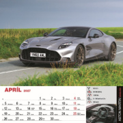 Nástenný kalendár Sports cars 2027