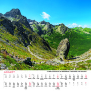 Nástenný kalendár Tatry štvorec 2027