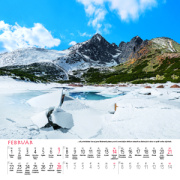 Nástenný kalendár Tatry štvorec 2027