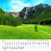 Nástenný kalendár Tatry štvorec 2027