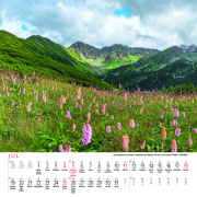 Nástenný kalendár Tatry štvorec 2027