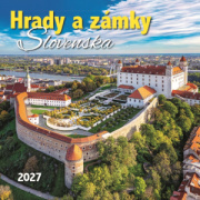 Nástenný kalendár Hrady a zámky Slovenska 2027