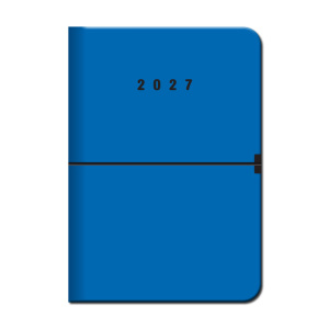 Týždenný diár A5 CAPRI Kobalt 2027