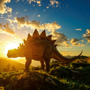 NOTIQUE Grid calendar Dinosaurs 2027, 30 x 30 cm