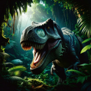 NOTIQUE Grid calendar Dinosaurs 2027, 30 x 30 cm