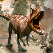 NOTIQUE Grid calendar Dinosaurs 2027, 30 x 30 cm