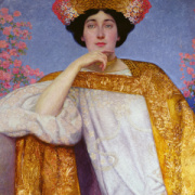 NOTIQUE Grid calendar Gustav Klimt 2027, 30 x 30 cm