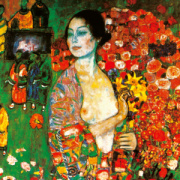 NOTIQUE Grid calendar Gustav Klimt 2027, 30 x 30 cm