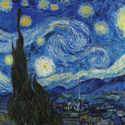 NOTIQUE Grid calendar Vincent van Gogh 2027, 30 x 30 cm