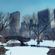 NOTIQUE Grid calendar New York 2027, 30 x 30 cm