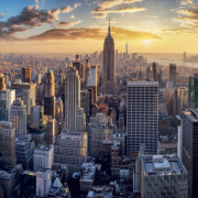 NOTIQUE Grid calendar New York 2027, 30 x 30 cm