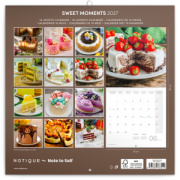 NOTIQUE Grid calendar Sweet Moments 2027, 30 x 30 cm