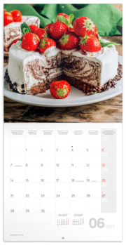 NOTIQUE Grid calendar Sweet Moments 2027, 30 x 30 cm