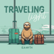 NOTIQUE Grid calendar Lazy Sloths 2027, 30 x 30 cm
