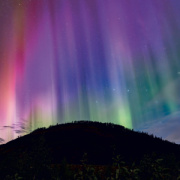 NOTIQUE Grid calendar Aurora Borealis 2027, 30 x 30 cm