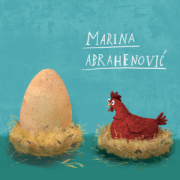 NOTIQUE Grid calendar Chicken Artists 2027, 30 x 30 cm