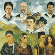 NOTIQUE Grid calendar Frida Kahlo 2027, 30 x 30 cm