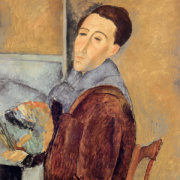 NOTIQUE Grid calendar Amedeo Modigliani 2027, 30 x 30 cm