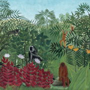 NOTIQUE Grid calendar Henri Rousseau 2027, 30 x 30 cm