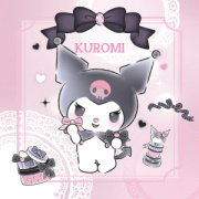 NOTIQUE Grid calendar Kuromi 2027, 30 x 30 cm