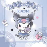 NOTIQUE Grid calendar Kuromi 2027, 30 x 30 cm