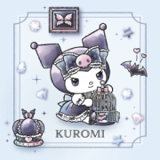 NOTIQUE Grid calendar Kuromi 2027, 30 x 30 cm