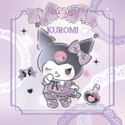 NOTIQUE Grid calendar Kuromi 2027, 30 x 30 cm
