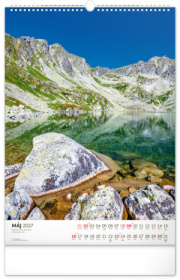 NOTIQUE Nástenný kalendár Tatry 2027, 33 x 46 cm