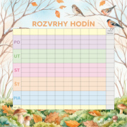NOTIQUE Rodinný plánovací kalendár Zvieratká 2027, 30 x 30 cm