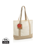 SHOP LOCAL AWARE™ taška z recyklovanej bavlny, 350 GSM - XD Xclusive