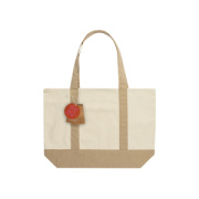 SHOP LOCAL AWARE™ taška z recyklovanej bavlny, 350 GSM - XD Xclusive