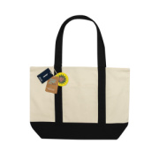 SHOP LOCAL AWARE™ recyklovaná bavlnená taška tote s gramážou - XD Xclusive