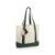SHOP LOCAL AWARE™ recyklovaná bavlnená taška tote s gramážou - XD Xclusive, farba - zelená