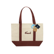 SHOP LOCAL AWARE™ recyklovaná bavlnená taška tote s gramážou - XD Xclusive